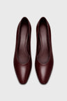 Maroon, Leather