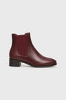 Maroon, Leather