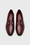 Maroon, Leather