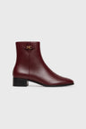 Maroon, Leather
